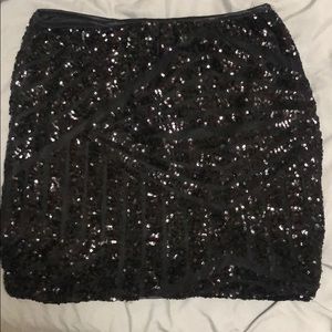 Sequin Skirt